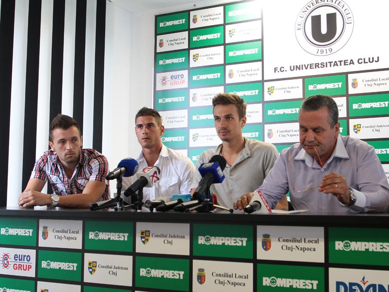 Noul proiect “U” Cluj şi-a consumat primul episod