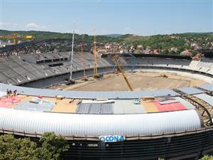 Cluj Arena, pregătită pentru Champions League