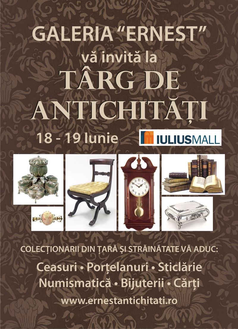 Târg de antichităţi în mall-ul din Gheorgheni