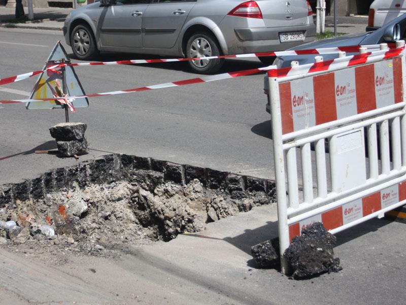 E.ON Gaz deschide şantier pe Avram Iancu
