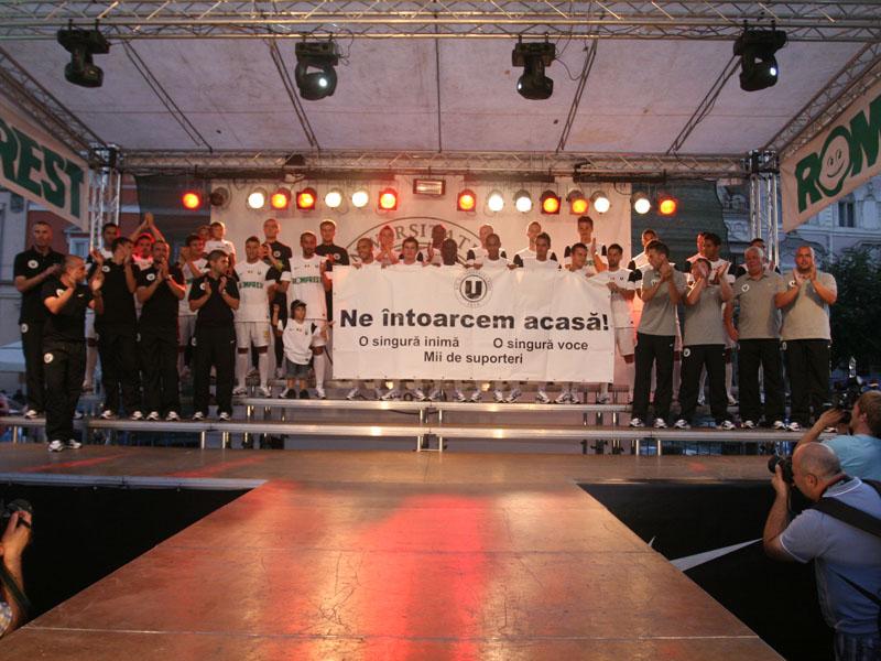 Noul “U” Cluj susţine primul examen la Mioveni