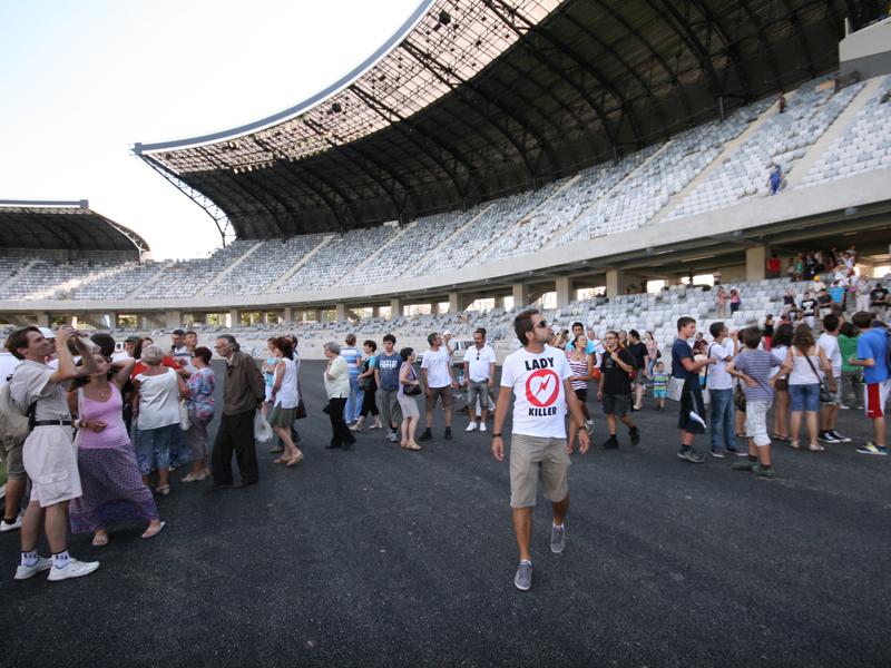 Licitaţie pentru lojele de pe Cluj Arena: care vor fi chiriaşii?     
