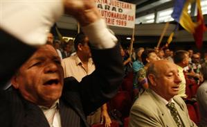 Miting anti-Băsescu și anti-Boc la Timișoara