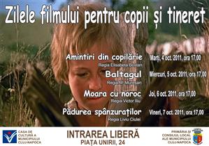 Patru filme îndrăgite, proiectate săptămâna viitoare gratuit la Cluj