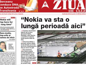 NOKIA la CLUJ: Trei ani de negocieri, trei ani de producţie şi o uşă trântită în nasul clujenilor