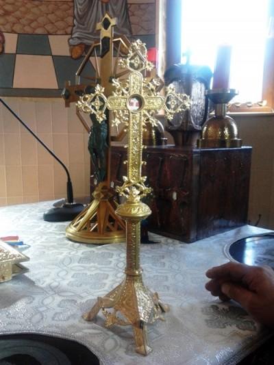 O aşchie din crucea pe care a fost răstignit Iisus, la Cluj
