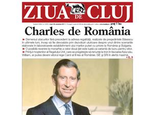 Herald Scotland preia “Charles de România” din ZIUA de CLUJ      
