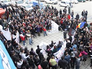 Studenţii fac “Protestul pixurilor” la Cluj