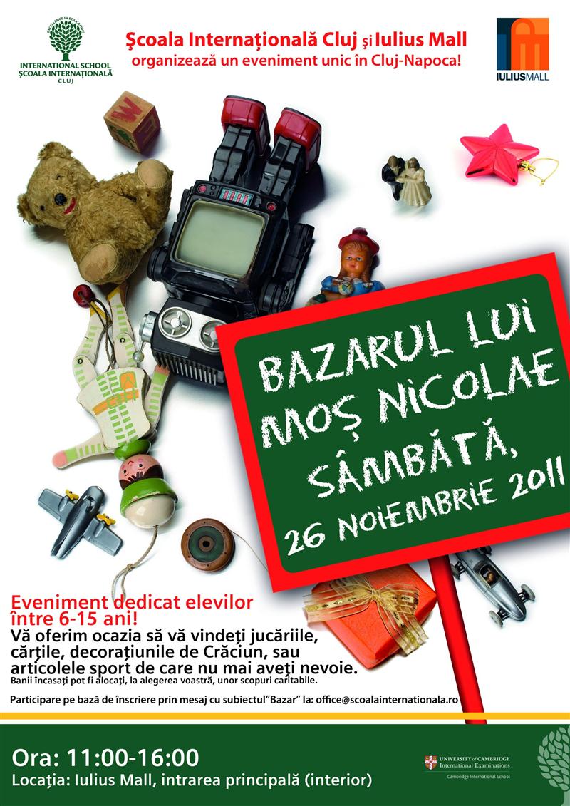 Târg de jucării în scop caritabil la mall