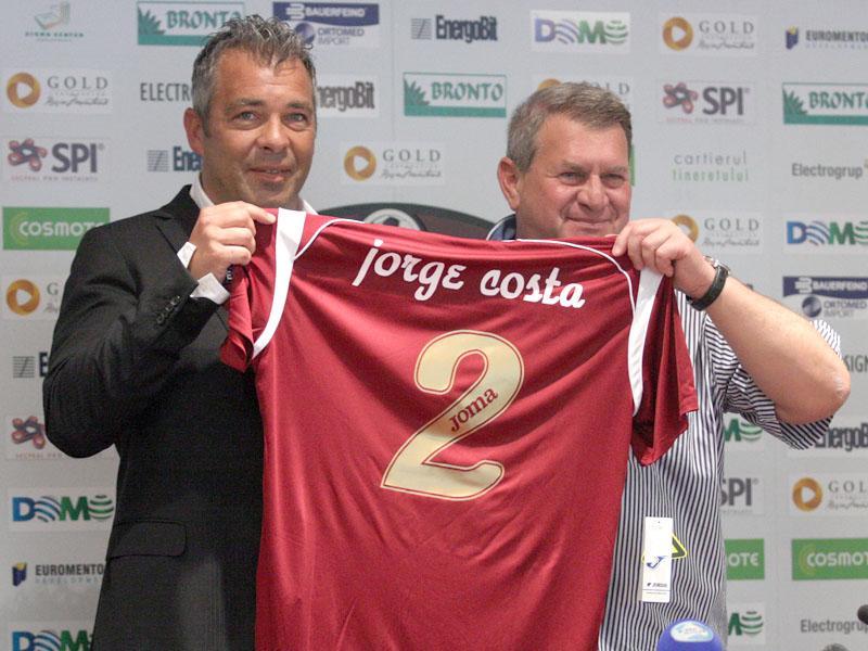 Jorge Costa: Ne batem la titlu cu Rapid, Dinamo, FC Vaslui, Steaua şi Oţelul