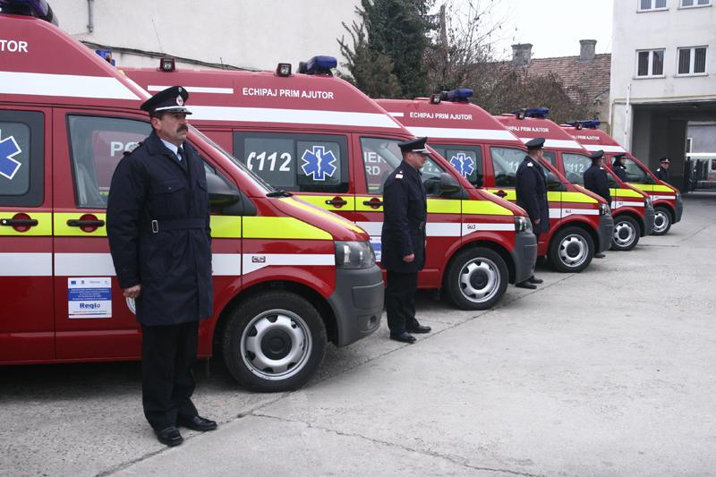 Consiliul Judeţean a adus încă patru ambulanţe noi la Cluj