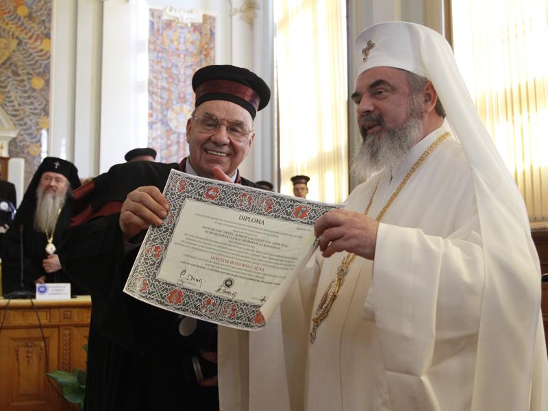 Patriarhul Daniel, Doctor Honoris Causa al UBB    