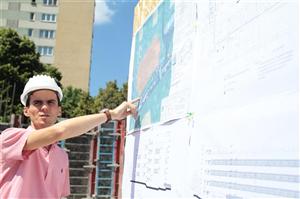 Parking-ul de pe Băişoara, gata în pondere de 97%, deschis în două săptămâni