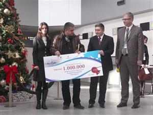 Aeroportul Cluj-Napoca a ajuns la pasagerul cu numărul un million    VIDEO