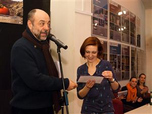 Albert Csilla şi Hatházi András, principalii laureaţi ai Teatrului Maghiar 