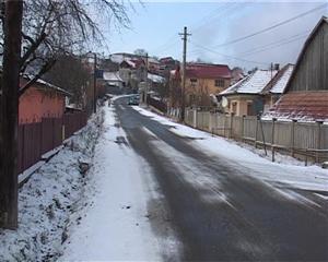 Prima zăpadă la Cluj VIDEO