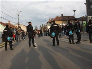 100 de jandarmi pe străzi, de Sărbători, în Cluj