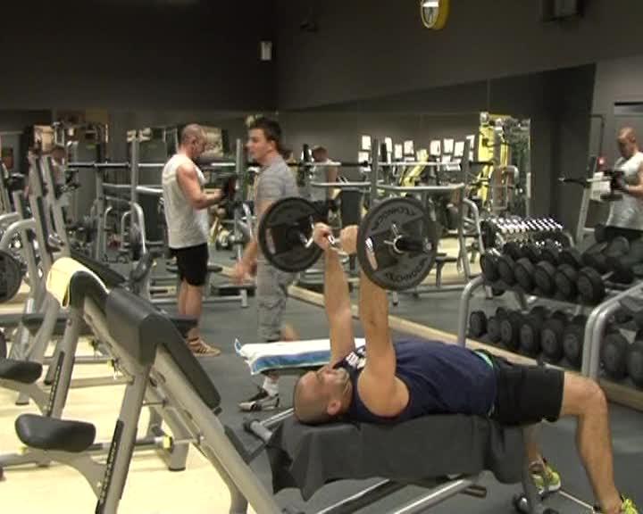 Aglomeratie la fitness VIDEO