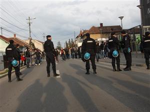 Meciurile de fotbal, cele mai sensibile misiuni pentru jandarmii din Cluj: peste 120 trimişi în misiune în Gruia şi pe Cluj Arena