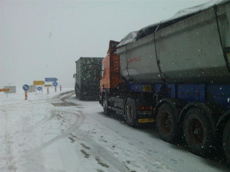 Accident pe 