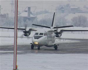 Şase zboruri anulate pe Aeroportul Internaţional Cluj-Napoca VIDEO 