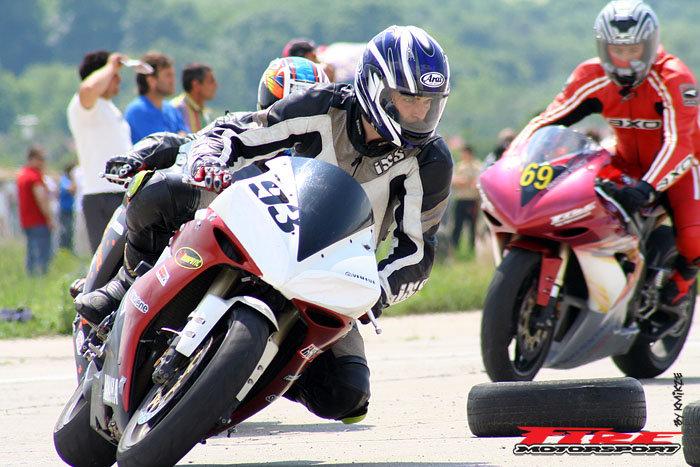 Un motociclist clujean 