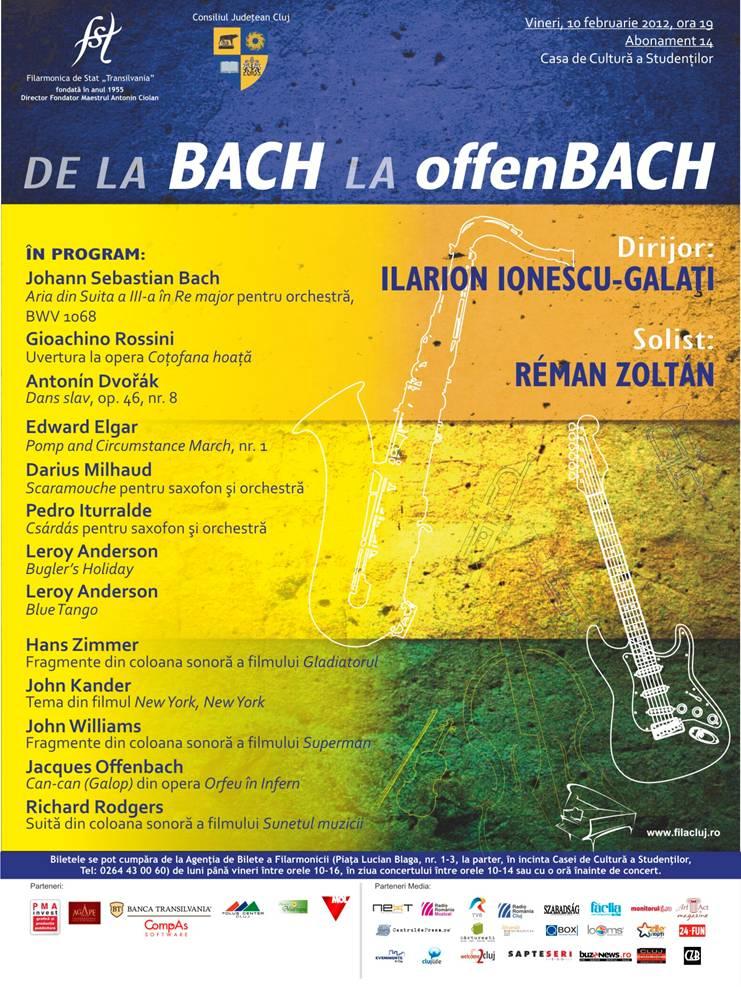 Concert Simfonic de la Bach la OffenBach
