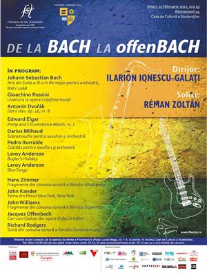 Concert Simfonic de la Bach la OffenBach
