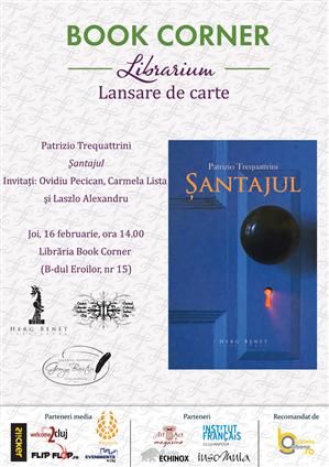 Un autor italian de romane îşi lansează volumul la Cluj