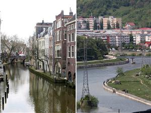 Model olandez de la Utrecht pentru un Someş navigbil