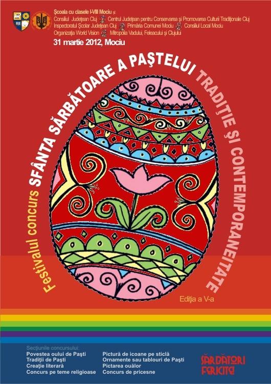 Festival de tradiţii pascale, la Mociu