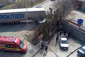 Accident rutier pe strada Fagului. Circulaţia e închisă FOTO / VIDEO