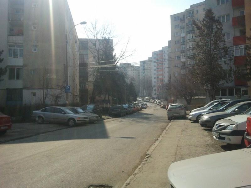 Cum se trăieşte pe cea mai aglomerată stradă din Cluj FOTO