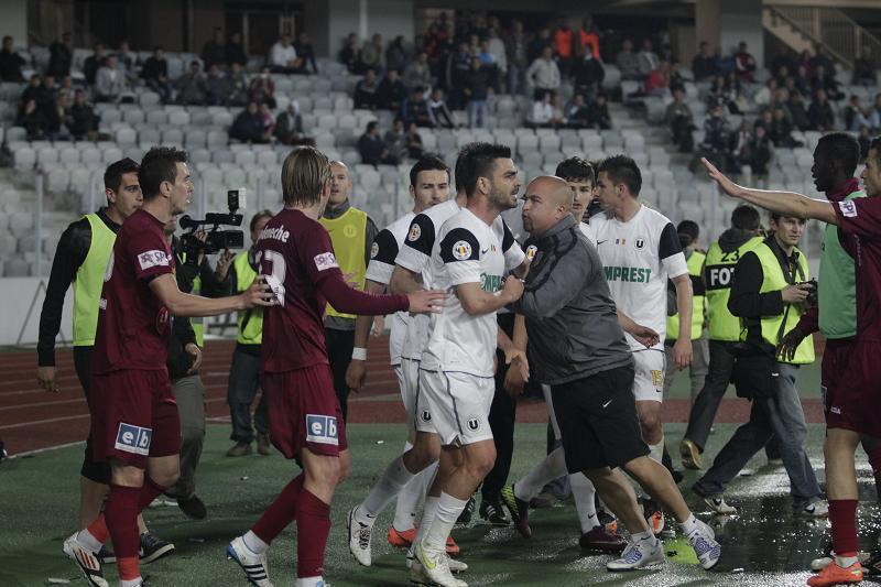 Andone: Niciun jucător de la noi nu a participat la meleuri
