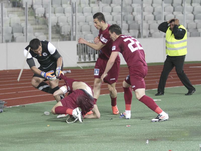 Ce a scris observatorul derby-ului “U” - CFR în raportul de joc