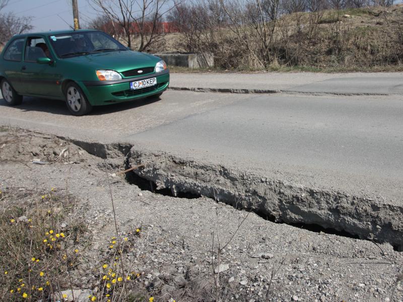 Unde vor fi acoperite gropile din asfaltul Clujului