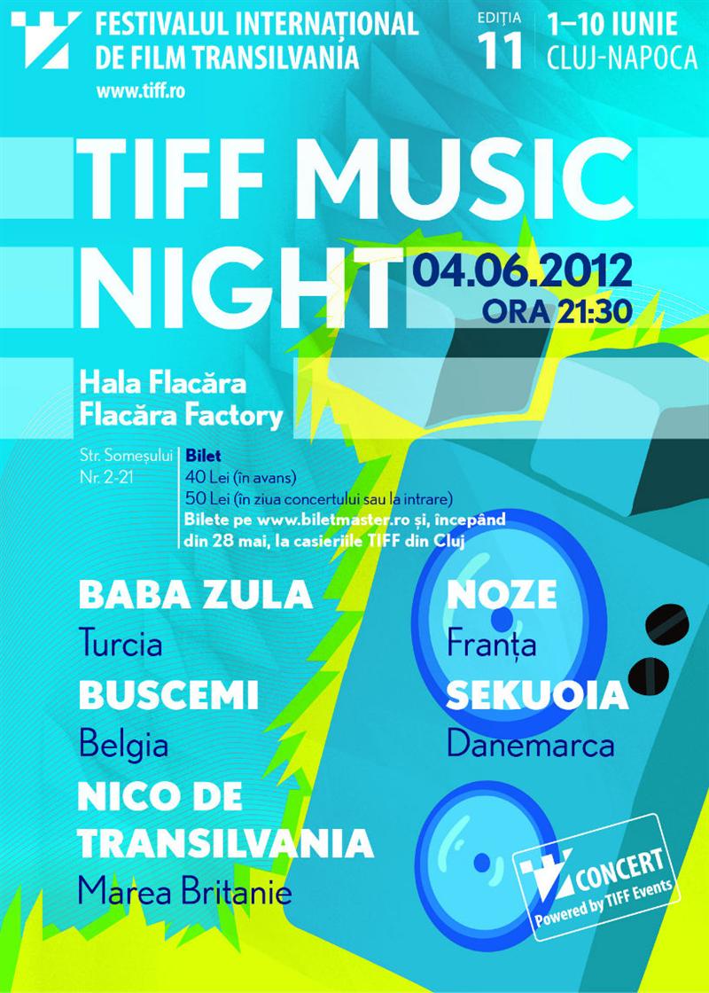 TIFF Music Night, concertul surpriză al anului