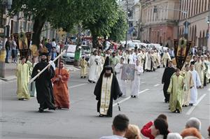 3.500 de persoane la procesiunea de Rusalii