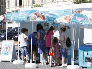 Mii de participanţi la Festivalul Îngheţatei