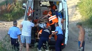 Pescar electrocutat la Dej VIDEO