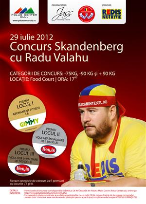 Concurs de Skandenberg cu Radu Valahu la Polus Center