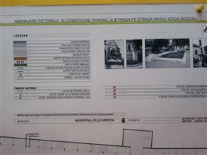Testele pentru parking-ul de pe Kogălniceanu / Universităţii încep azi. Ce variante de parcări are Primăria în centru VIDEO