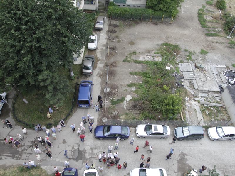 Protest la mastodontul din Mănăştur