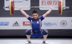 Roxana Daniela Cocoş a cucerit argintul la haltere