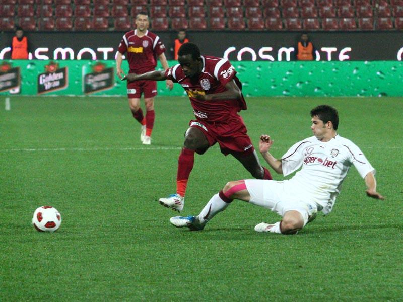Înfrângere dramatică: Rapid - CFR 3-2
