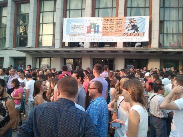 Clujenii s-au călcat în picioare ca să asiste la Românii au Talent VIDEO
