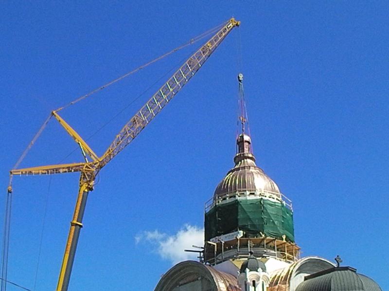 Cupolă peste cea mai mare biserică din Cluj