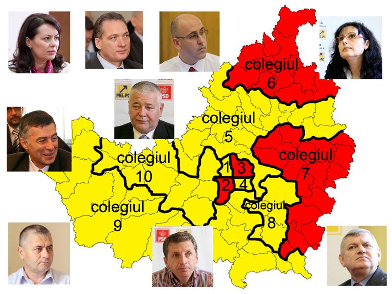 Cum şi-a împărţit USL Clujul
