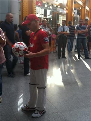 Starurile de la Manchester United au ajuns la Cluj Galerie FOTO