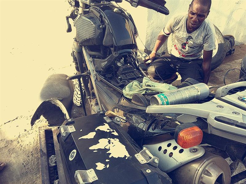 Blogger clujean în Senegal. 